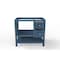 Castello Usa Alicia 36" Blue Vanity Base with Chrome Handles CB-VEN-36BLU-CHR-VBO - alternate 5